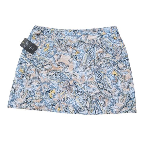 Zac & Rachel Dresses & Skirts - Zac & Rachel Woman Blue Paisley Skirt Floral Womens Size 18W NEW NWT